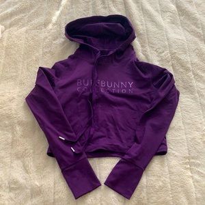 Cropped hoodie
